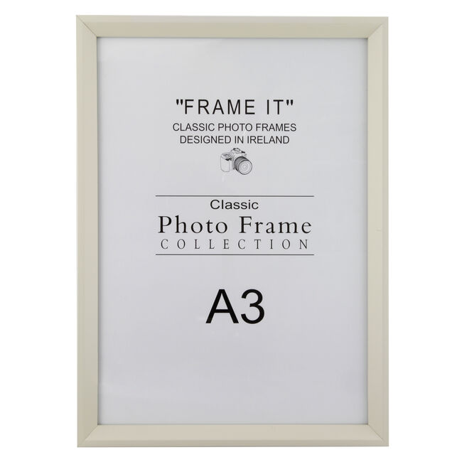 Slim Cream Photo Frame 12x16" (A3) Home Store + More